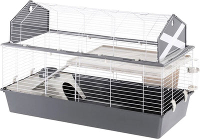 Ferplast grange 120 - cage pour rongeurs - gris - 119 x 58 x 77 cm
