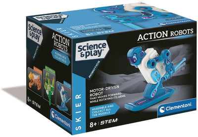 Clementoni Science Game Action Robots - Skier