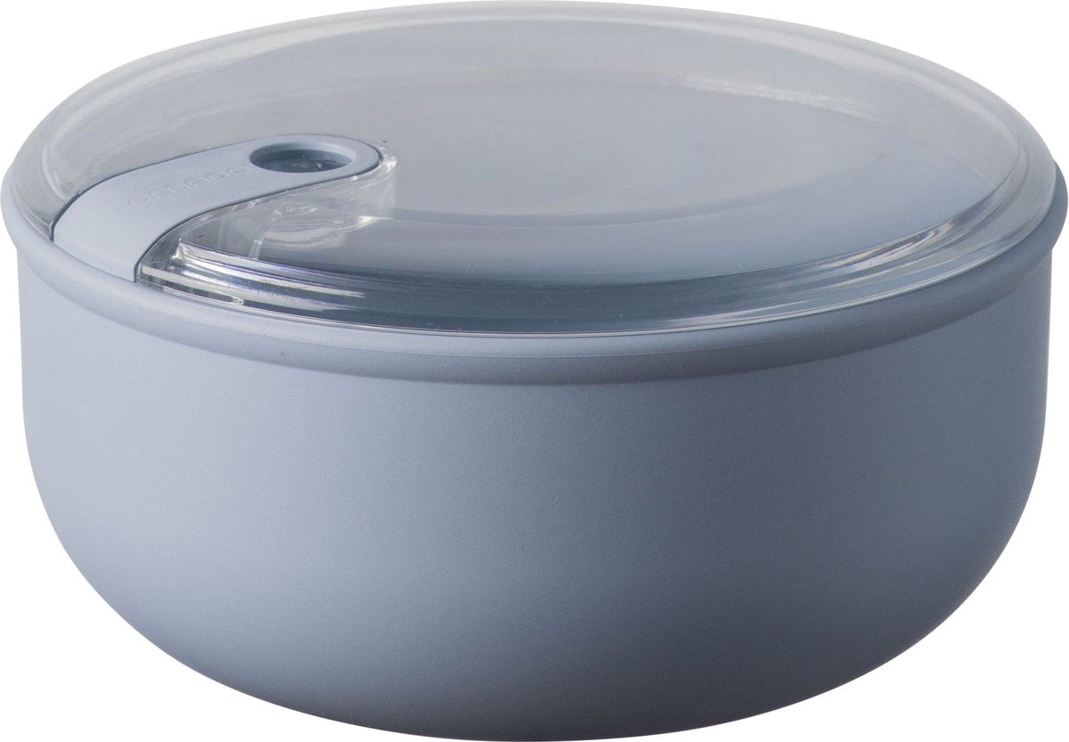 Omada - boîte à lunch pull box ronde 1,8 litre - polypropylène - bleu -