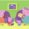Ravensburger Puzzle à la maison à la maison à Peppa Pig, 2x12 PCS.