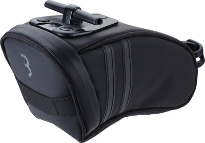 Bbb cycling curvepack réfléchissant sac de selle vélo - sac de vélo de route bâche - sac réfléchissant - noir - taille l - bsb-13l