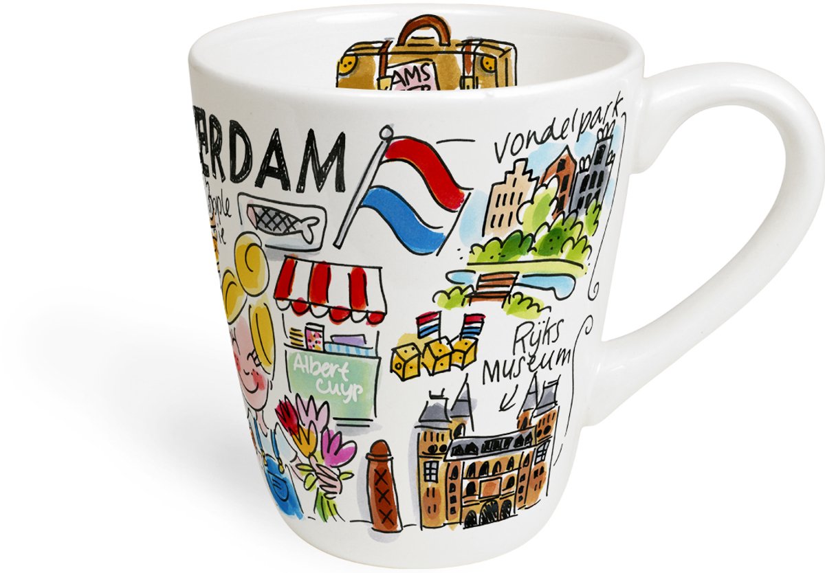 Blond Amsterdam, tasse icône ville Amsterdam 0,35l