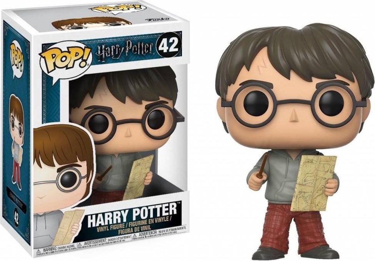 Funko-pop ! Harry Potter : Carte Harry avec les Maraudeurs - figurine à collectionner