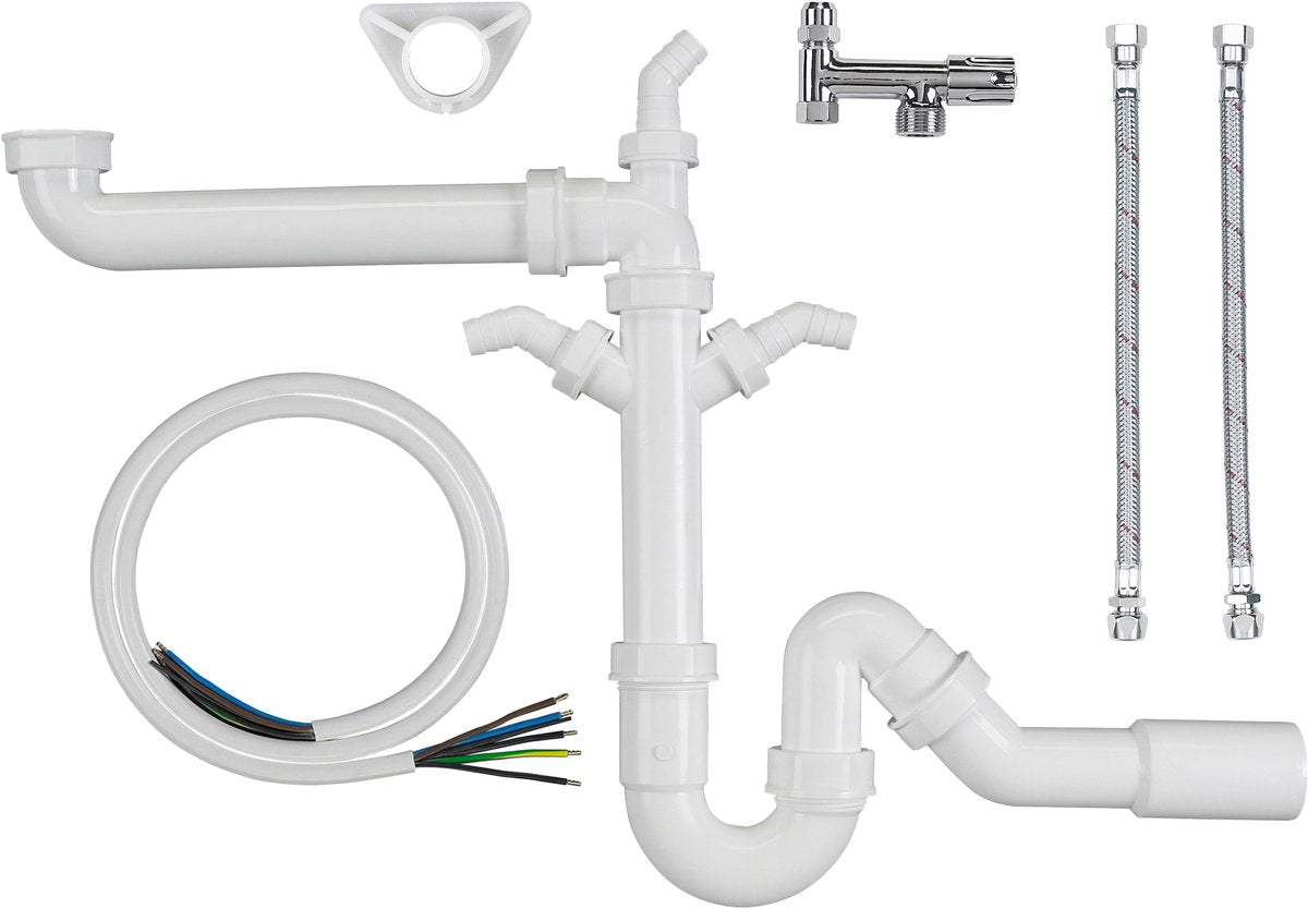 Kirchhoff kit de montage pour robinet de cuisine - sem 11 - blanc
