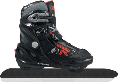 Roces vice 4.0 Norvégiens réglables noirs rouges taille 36-40
