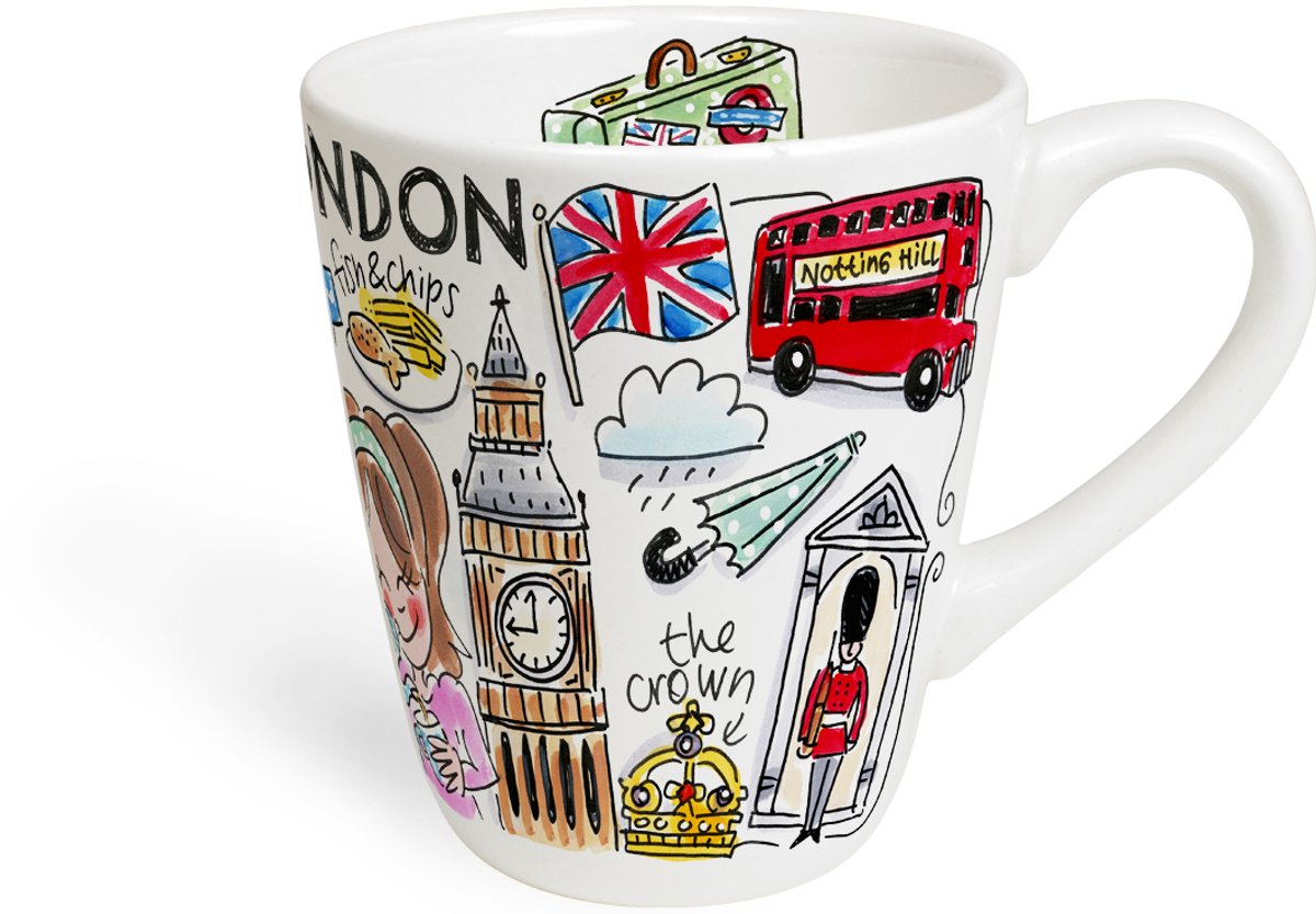 Blond Amsterdam, tasse icône City London 0,35l
