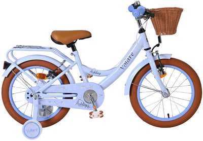 Vélo pour enfants Volare Ashley - filles - 16 pouces - bleu pastel - deux freins à main