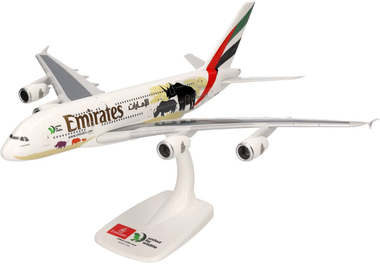 Herpa Airbus A380-800 Emirates United pour la faune (no.2)