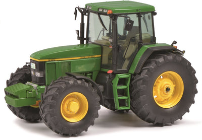 Schuco john deere 7810 vert jaune, tracteur - pro.r18 s00263 - modèle en résine