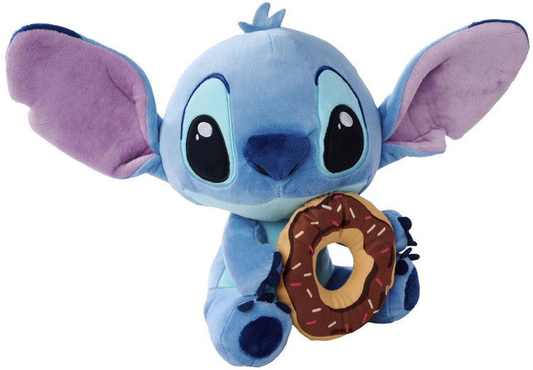 Peluche Simba Toys - Disney Simba Lilo Stitch peluche figure point avec beignet 25 cm peluches