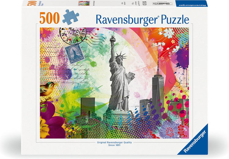 RAVENSBURGER JIGSAW PUBLIPS YORK CARD, 500ST.