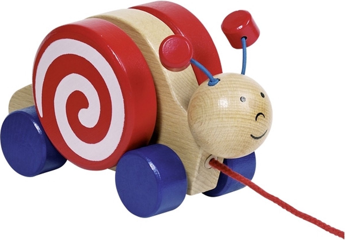 Goki en bois migrateur d'escargots animaux