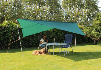 Eurotrail tarp 4 50% protection UV 400 x 300 cm polyester vert