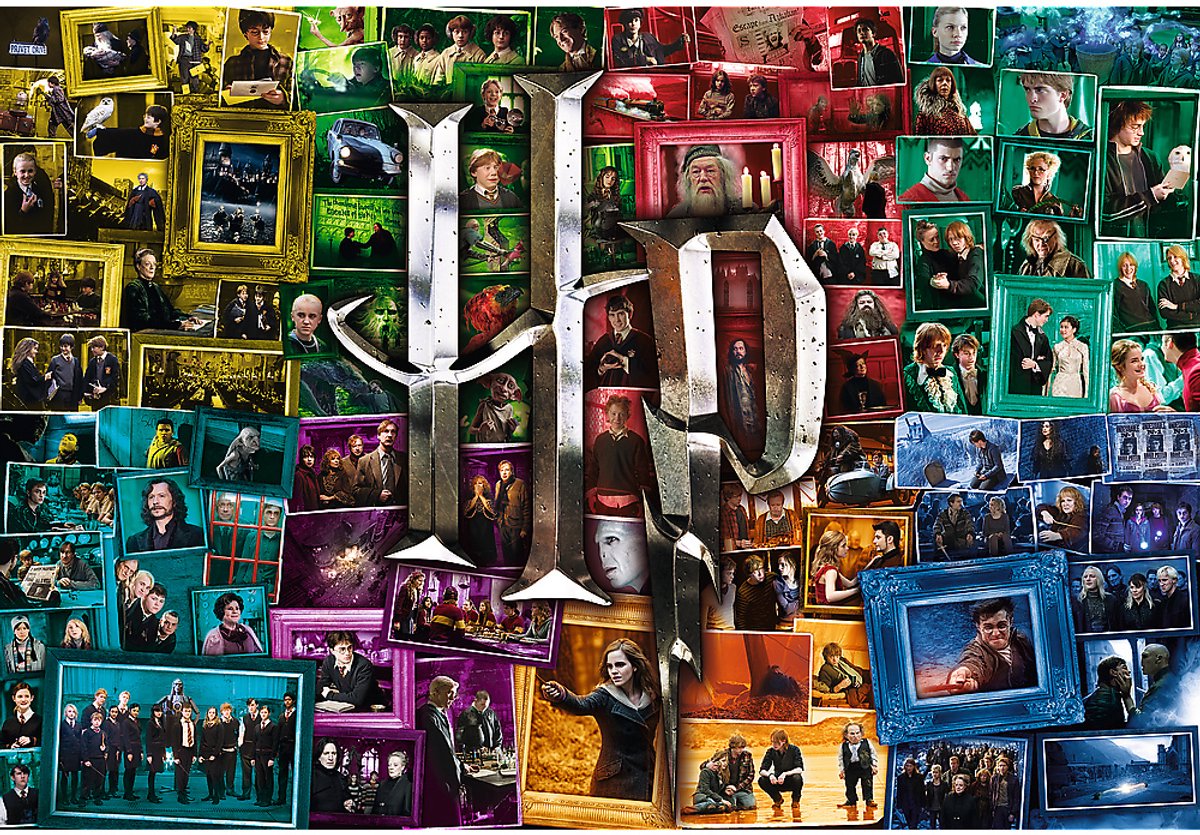 Trefl 1500 - le monde d'Harry Potter, à travers la guerre des films
