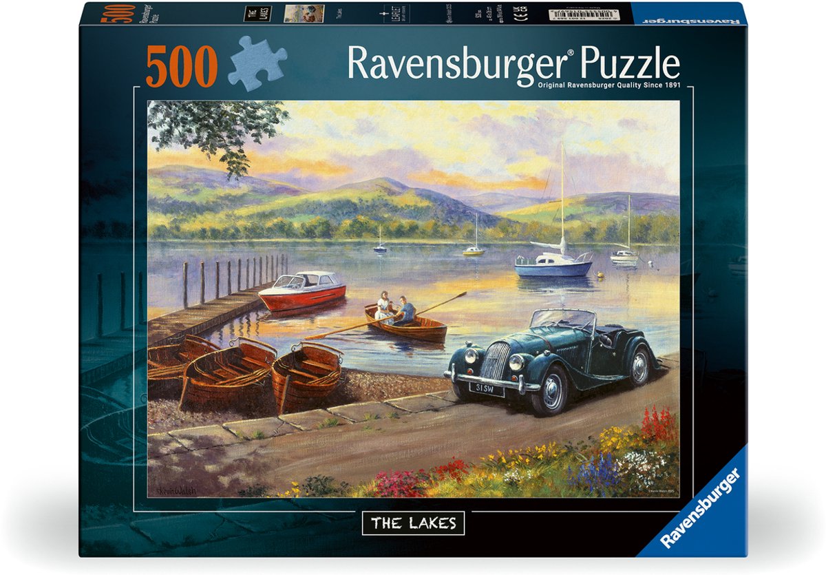 Ravensburger puzzle les lacs - 500 pcs.