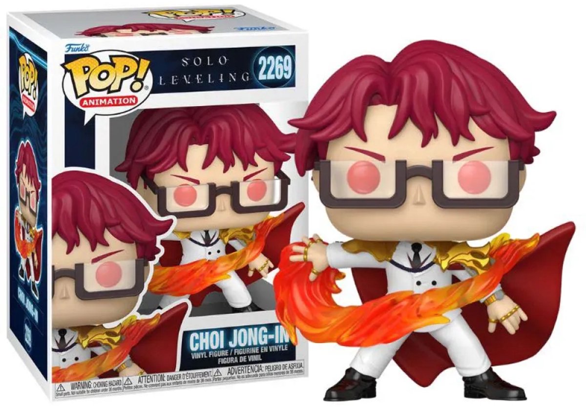 Funko solo leveling choi jong - in - figurine en vinyle 2269 pop unisexe ! - neutre - standard
