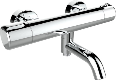 Plieger voda - thermostat de bain - bec pivotant - centre à centre 15cm - chrome
