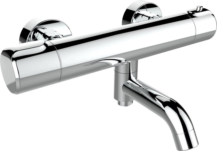 Plieger voda - thermostat de bain - bec pivotant - centre à centre 15cm - chrome