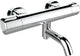 Plieger voda - thermostat de bain - bec pivotant - centre à centre 15cm - chrome