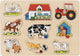Goki Wooden Noppen Puzzle Farm, 9e.