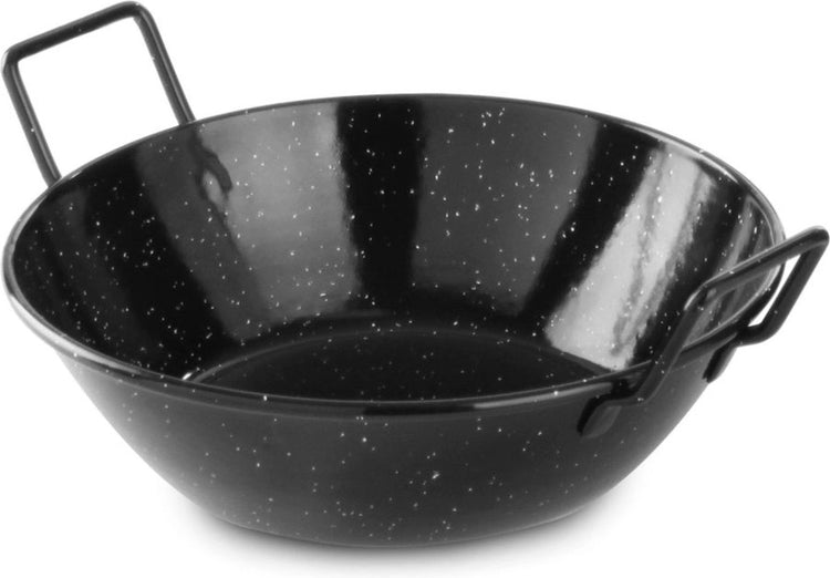 Plats à paella émaillés Hendi – modèle profond – ⌀205x (h) 57mm – adaptés à divers feux – passent au lave-vaisselle