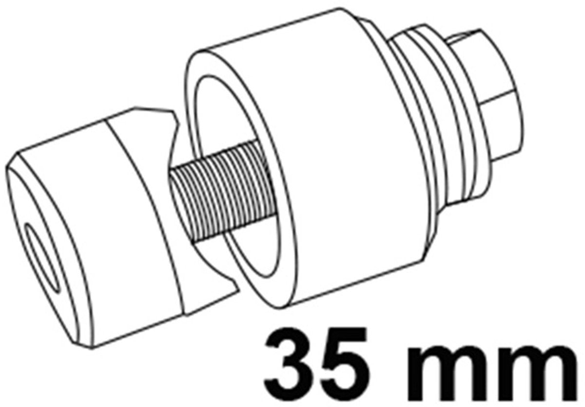 Perforatrice à vis Schütte - 35 mm