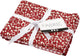 Tissu patchwork rouge 45x55cm, 4st.
