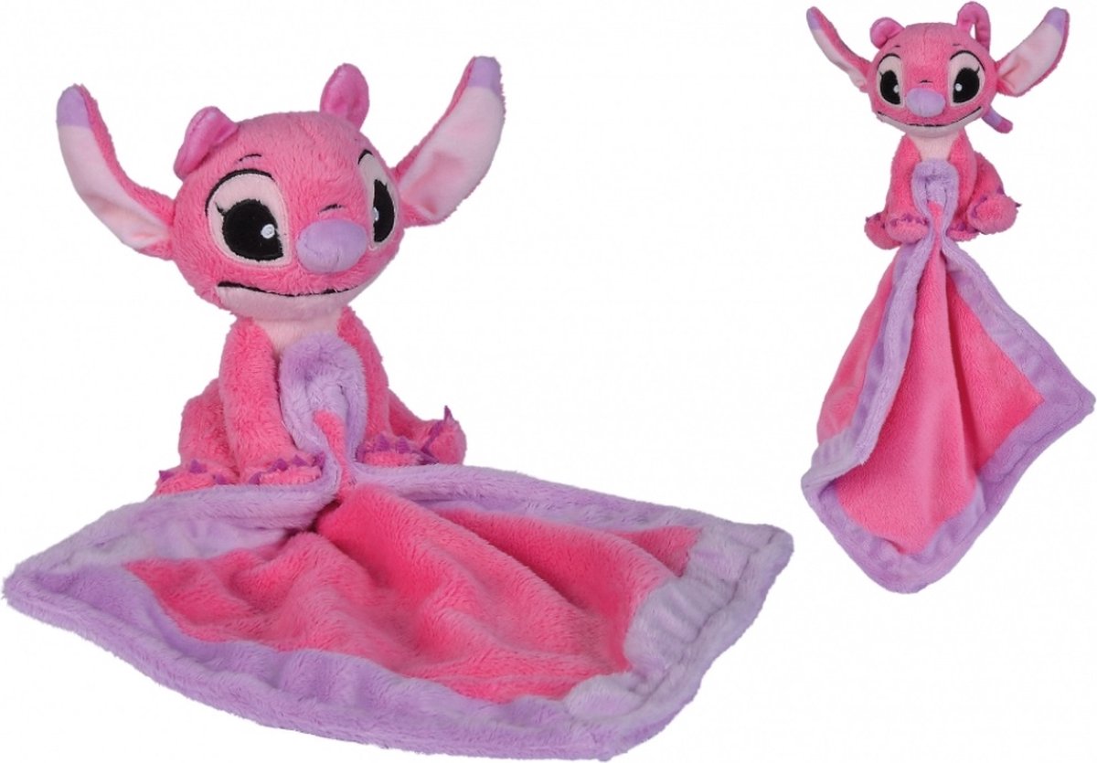Simba Disney - Lilo Stitch - ange - 37 cm - bleu - tous âges - peluche