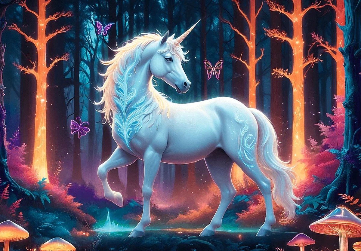 Puzzle Licorne mystique Trefl 1000 pièces qualité premium