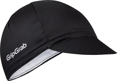 Gripgrab - casquette de cyclisme d'été légère casquette de cyclisme en maille casquette de cyclisme rétro casquette de casque de protection UV - noir - unisexe - taille s m (54-59 cm)