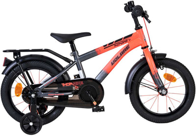 Vélo enfant Volare thombike - garçons - 14 pouces - gris orange