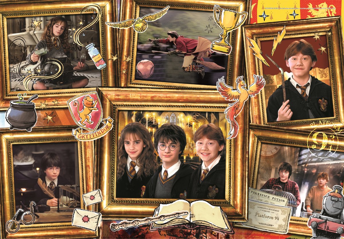 Clementoni - puzzle - 180 pièces - Harry Potter 2023 - puzzle pour enfants et adultes