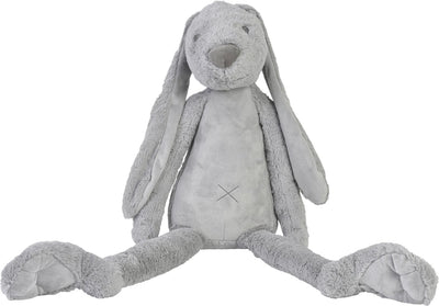 Happy horse lapin richie peluche 92 cm - gris - peluche bébé