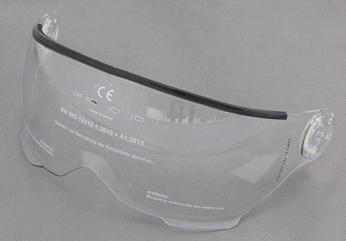Accessoires Abus hyban+ - pièce de rechange pour la visière du casque de vélo hyban+ - visière transparente
