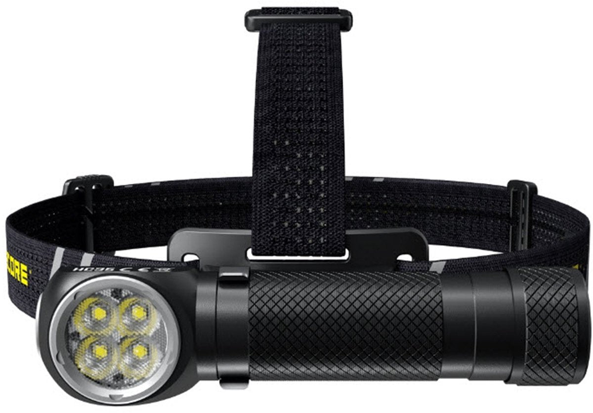 Lampe frontale Nitecore HC35 et lampe de poche en un - 2700 lumens - noir