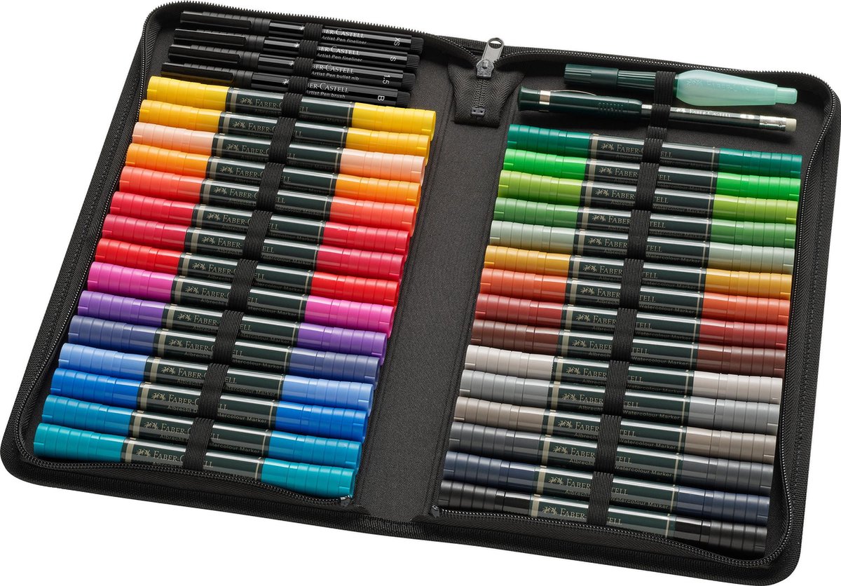 Marqueur aquarelle Faber-castell - albrecht durer - étui 30 pièces - fc-160301