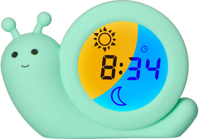 Alecto baby bc110gn simon - entraîneur de sommeil - veilleuse - réveil enfant - vert menthe