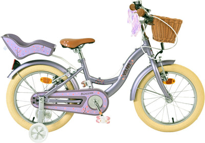 Volare Blossom Children's Bicycle Girls 16 pouces Purple Two Hand freins