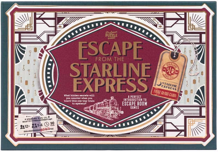 Professeur puzzle évasion du starline express - jeux d'évasion (eng)