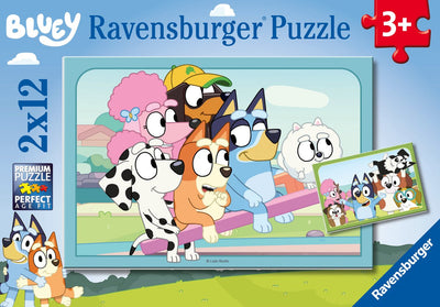 Ravensburger - Bluey Legpuzzle 2x12 pièces