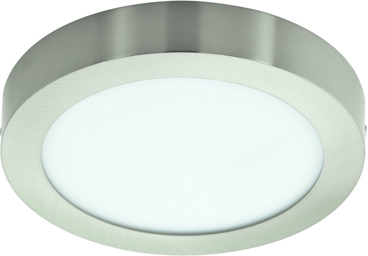 Eglo connect.z fueva-z smart lampe en saillie - ø 21 cm - gris blanc - lumière blanche orientable - dimmable - zigbee