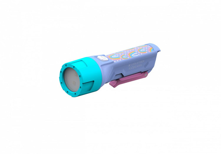 Ledlenser kidbeam4 violet - lampe de poche - enfants - 2x aaa - 70 lumen - 12 m - ip44