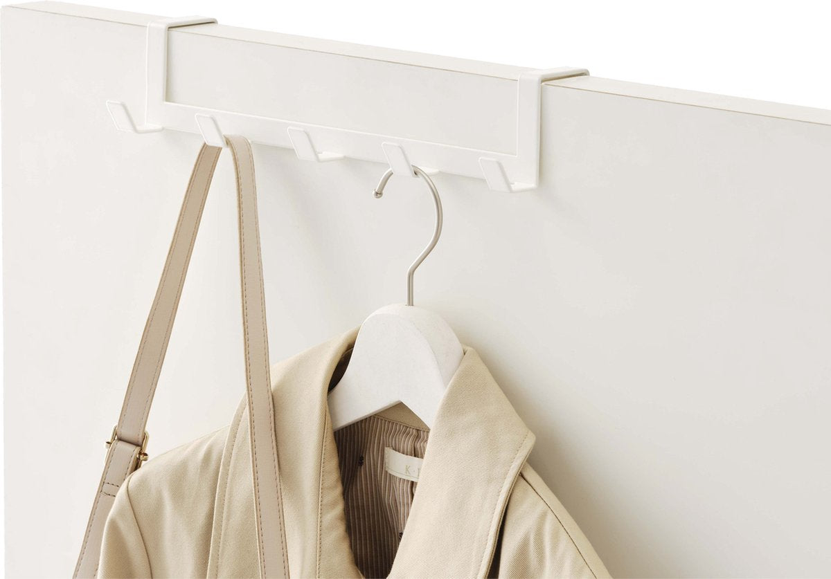 Porte-manteau de porte Yamazaki - intelligent - blanc