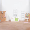 Goki Wooden Puppet Furniture Bathroom, 10dlg.