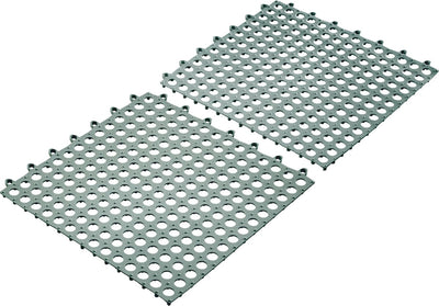 Barre de tapis d'égouttage Westmark - tapis d'égouttement flexibles pour sécher les assiettes, les couverts et les verres, tapis d'égouttage pour l'évier - plastique, 2 pièces, 61762270