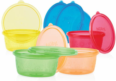 Nûby bols à snack nuby avec couvercle 300ml (6pcs)