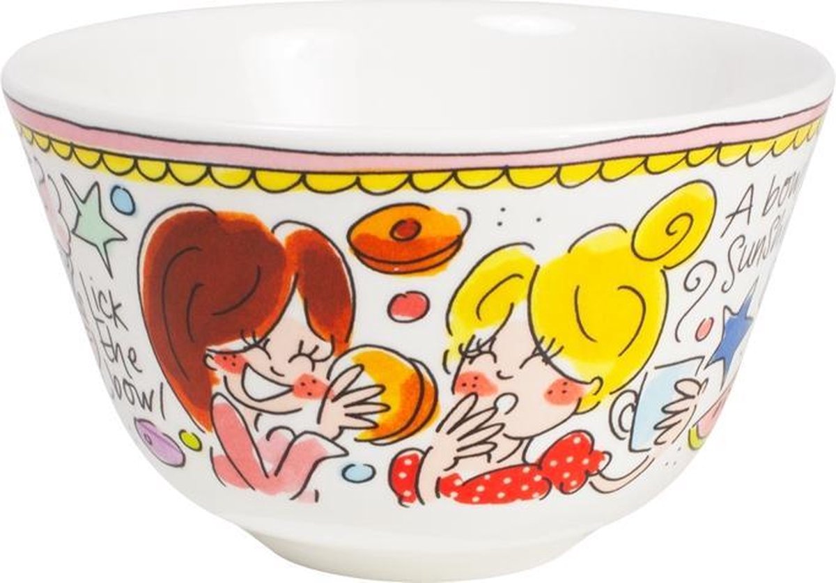 Bol rattrapage Blond Amsterdam ø14 cm - bord rose