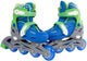 Street Rider Inline Skeelers Blue, taille 30-33