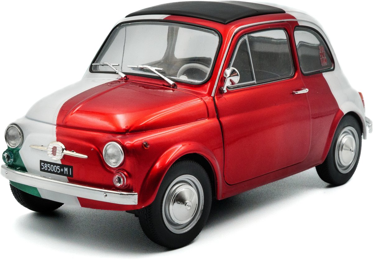 Solido fiat 500 hommage à l'italie 1:18 s1801409