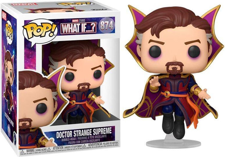 Marvel funko et si... ? - populaire! figurine de collection Doctor Strange Supreme 9 cm - multicolore